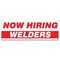 Signmission Now Hiring Welders Banner Apply Inside Accepting Application Single Sided B-72-30322 - alternate 1